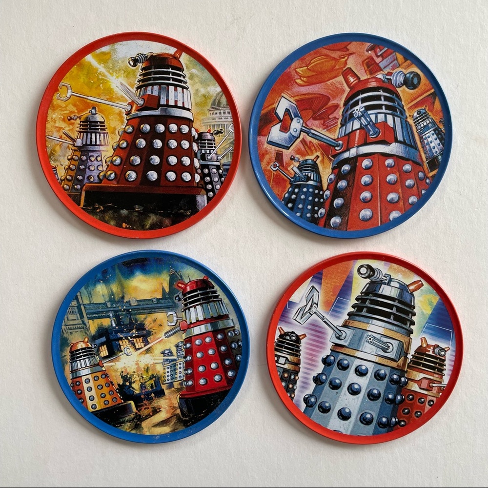 Dalekmania Doctor Who Dalek Coasters (4)